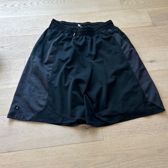 Jordan Other - Jordan Mens Dri FIT Basketball Shorts Black Geometric Side Panels XL